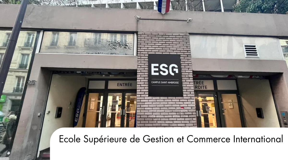 Ecole superieure de gestion et commerce internationl