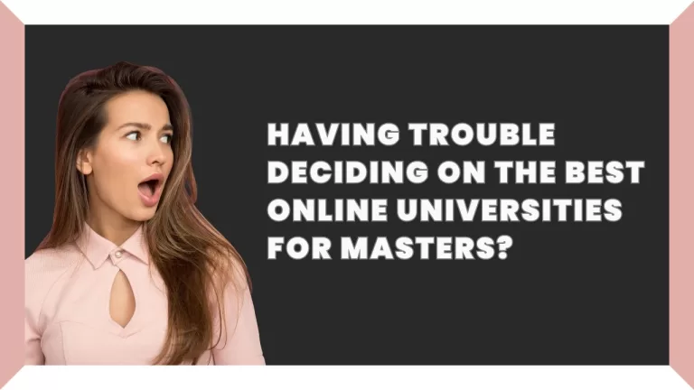 Having trouble deciding on the best online MBA program?